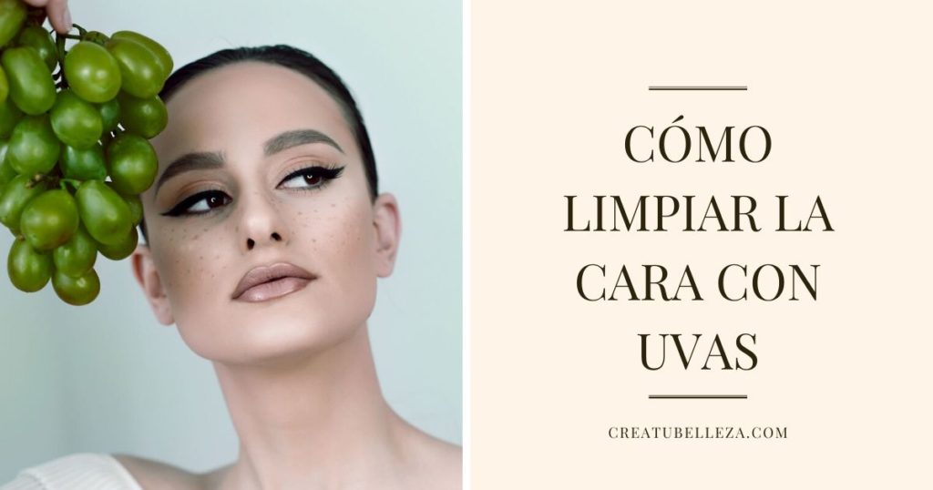 Cómo limpiar la cara con uvas y aceite vegetal